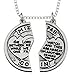 ''Mizpah'' Coin Pendant with