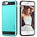 Vofolen Case Wallet Card Slot Holder Dual Layer Protective Shell Shock Absorbing Tough Bumper Cover Sky Blue