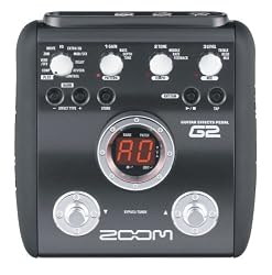 Zoom G2 Guitar Effects Pedal with Drum Machine