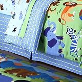 Olive Kids Wild Animals Bedskirt, Twin