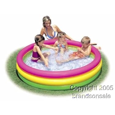 58 Inch Inflatable Kiddie Waiting Swimming Pool