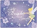 CharacterWorld Disney Fairies Tink Sparkle Fleece Blanket
