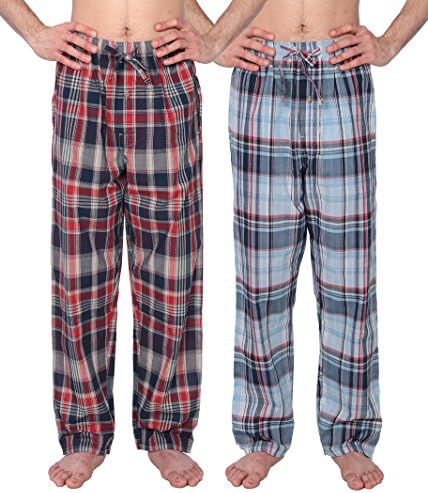 Mens Lightweight Lounge Pajama (Summer) Pants 1 or 2 Pack