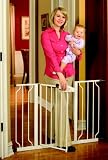Regalo Easy Step Extra Wide Walk Thru Gate, White