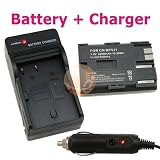 BP-511 2000mAh Ultra High Capacity Li-ion Battery Pack with AC/DC Rapid Battery Charger for Canon EOS 5D, 10D, 20D, 30D, 40D, & 50D Digital SLR Camera