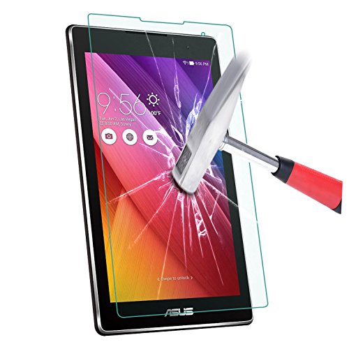 ASUS ZenPad C 7.0 Z170C Screen Protector [Tempered Glass], SPARIN® [Explosion-proof] [Repeatable Installation] Clear Glass Screen Protector for ASUS ZenPad 7.0 (Z170C / Z170CG)