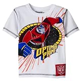 Toddler Boys’ Transformers Talking Tee - White