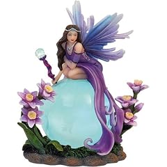SilberDream Schmuck Figur Elfe Dezember Monatsstein Glaskugel Topaz-blau Elfen by Jennifer Gallaso EF174026