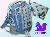 【送料無料】【CHOOP】シュープ・ドットスターリュック★ブルー