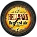 Hellmann 's Beer and Ale Black Cascading Pub Style Wall Clock Image