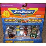Micro Machines Rammin Rig and Terror Tank Highway Warriors Collection