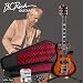 B.C. Rich 2012 Neil Giraldo Signature Eagle - Tobacco Sunburst Finish Electric Guitar Kit - Includes: Guitar Stand, Planet Waves 12 Pick Shredder Pack & Coffin Case BB-120 Body Bag