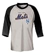 Mets T-Shirt - New York Mets Breakthrough Play 3/4 Sleeve Baseball Tee