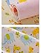 4 Pack B.B Bamboo Cotton 3 Layers Waterproof Baby Toddler Changing Pads Washable Resuable Diapers Liners Mats (4 Pack-45x35)