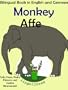 Bilingual Book in English and German - Monkey (Flowerpot and Animal Stories)