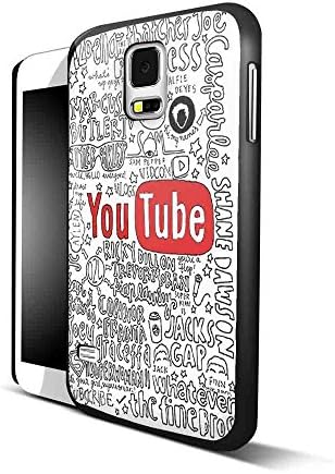 The Youtubers Collage Quotes for Iphone and Samsung Galaxy Case (Samsung S5 Black)