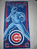 CHICAGO CUBS 100% Cotton Full Size 30 by 60 BEACH / BATH TOWEL by Terisol