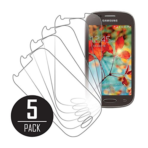 eTECH Collection 5 Pack of Crystal Clear Screen Protectors for Samsung Galaxy Light T399 -- Free Shipping from USA