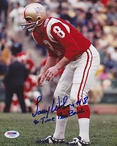 Larry Wilson Signed Picture - 8x10 + 8 Time Pro Bowl - PSA/DNA Certified - Autographed NFL Photos