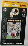 Topps NFL Football Cards 2008 Washington Redskins Team Set