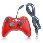 DuaFire Red Wired USB Pad Joypad Game...