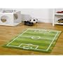Vert et blanc Tapis Lecture Kiddy terrain de footb&hellip de Modern Style Rugs
