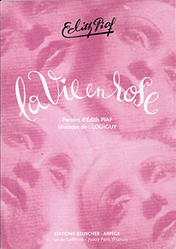 La Vie en Rose P/V + Chords