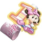 Minnies 1st Birthday Blowouts 8ct