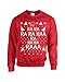 Jacted Up Tees Fa Ra Ra Ra Ra Rah Ugly Sweater Chinese Song Unisex Sweatshirt