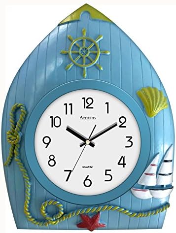 lONFEN Simple creative modern clock ultra-quiet luminous swing wall charts drawing room wall clock glass metal clock #14 style