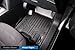MAXLINER Floor Mats 2 Row Liner Set Black for 2008-2013 Nissan Rogue / 2014-2015 Rogue Select