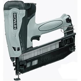 Hitachi NT65GB 16 Gauge 2-1/2-Inch Gas Powered Angled Finish Nailer