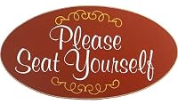 Please Seat Yourself Routed Edge 7.25x18