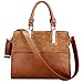JiYe Womens Retro Leather Leisure Hangbag Shoulder Bag