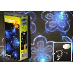 n�ve Gellichterkette, Lichterkette "Blumen" mit LED Farbwechsel