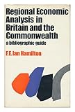 Regional economic analysis in Britain and the Commonwealth : a bibliographic guide