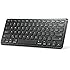 Anker Ultra Compact Slim Profile Wireless Bluetooth Keyboard for iOS, Android, Windows and Mac with Rechargeable 6-Month Battery (Black)