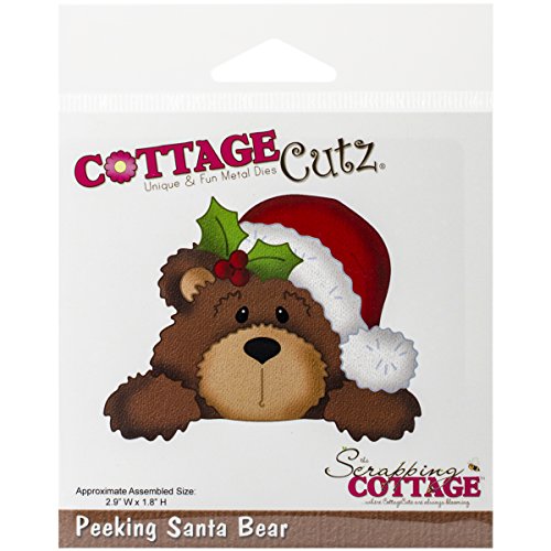 CottageCutz Santa Bear Die
