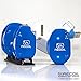 Recoil AUTOMATIC Cord Winder for Headphones, USB Cables and Phone, Tablet and Reader Chargers. No More Tangled Cords! The Original Retractable Cord Organizer. Blue, Size Medium