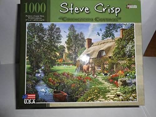 Cricketers Cottage- Steve Crisp 1000 Pieces