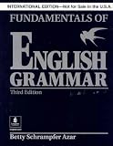 Fundamentals of English Grammar without Answer Key (Black), International Version, Azar Series (3rd Edition)