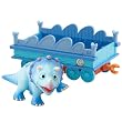 Dinosaur Train - Collectible Tank With Train Car