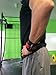 Jack's Fitness Wrist Wraps, Red on Black