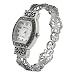 Geneva Platinum Convex Marcasite Women's Watch