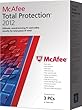 McAfee Total Protection 2012, 3 PC's, 12 month Subscription, Upgrade version from previous 2011 versions (PC)