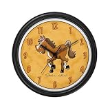 Goin' Ridin' Horse Wall Art Clock