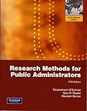 Research methods for public administrators