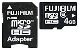 Fujifilm 4GB microSD-HC Memory Card
