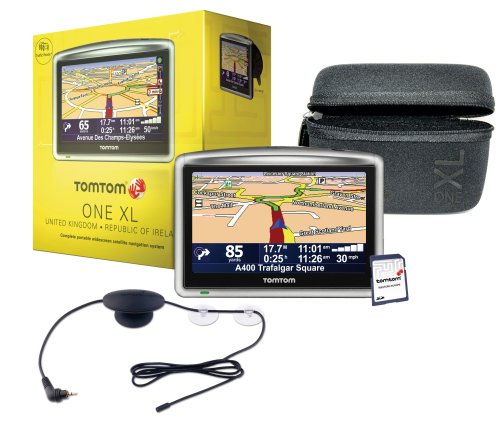 Childrens Toyshop  Used : TomTom ONE XL Satellite Navigation + Case + Traffic + European Maps