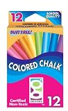 Raymond Geddes Colored Chalk, 12 Pieces, 1 Box (04606)